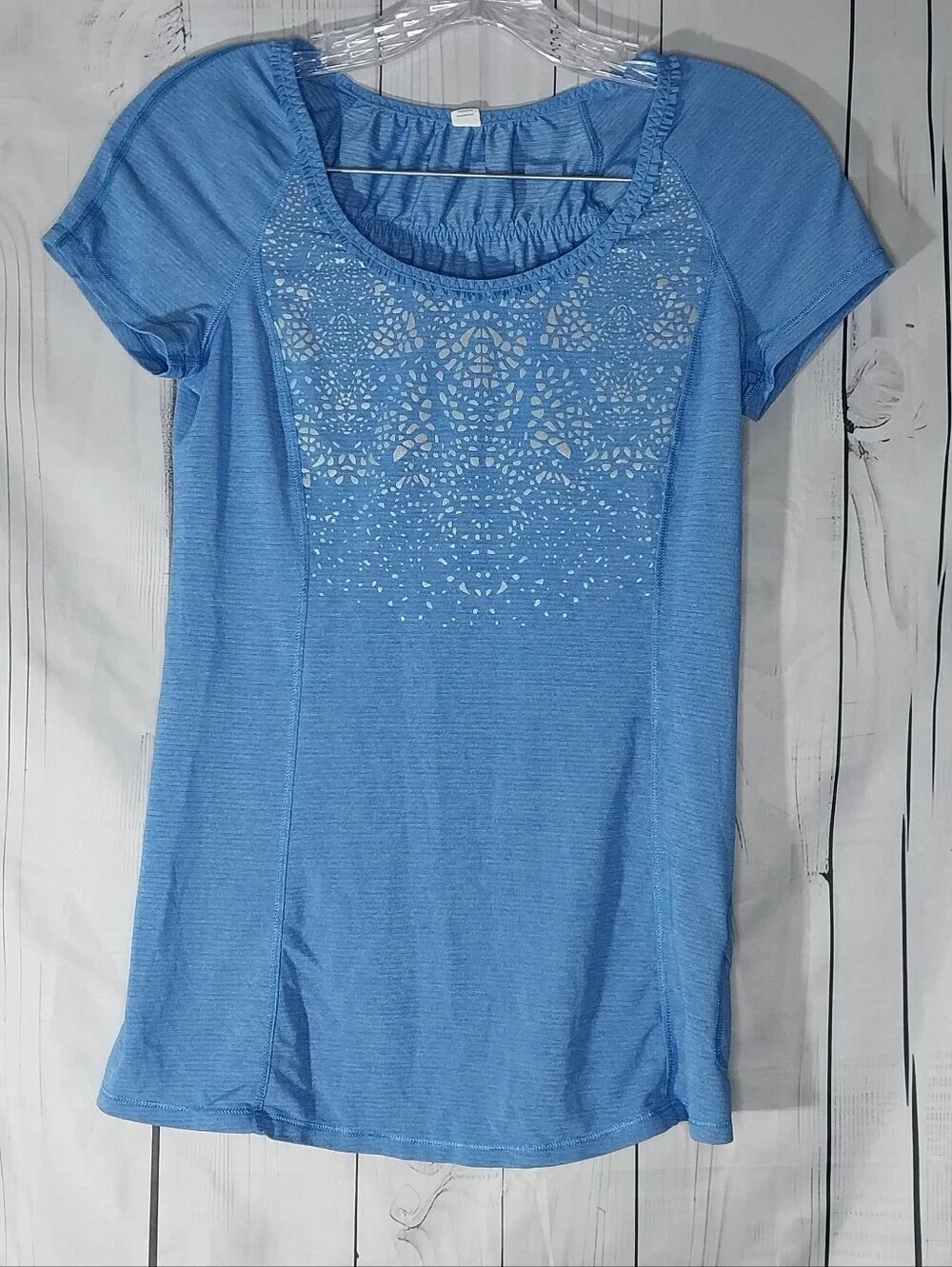Lululemon Run Wild Short Sleeve Activewear Athleisure Tech Shirt